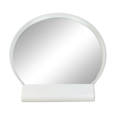 Miroir Ypperlig Ikea x Hay, cerclage métal blanc