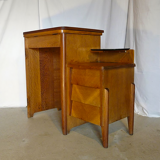 Oak desk and its chair, 1950