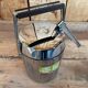 Vintage Alfi shaker set and insulated chrome ice bucket.