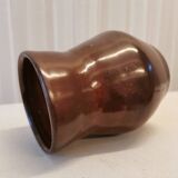 Glazed ceramic vase