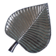 Large Brass Leaf Bowl Pocket Tray