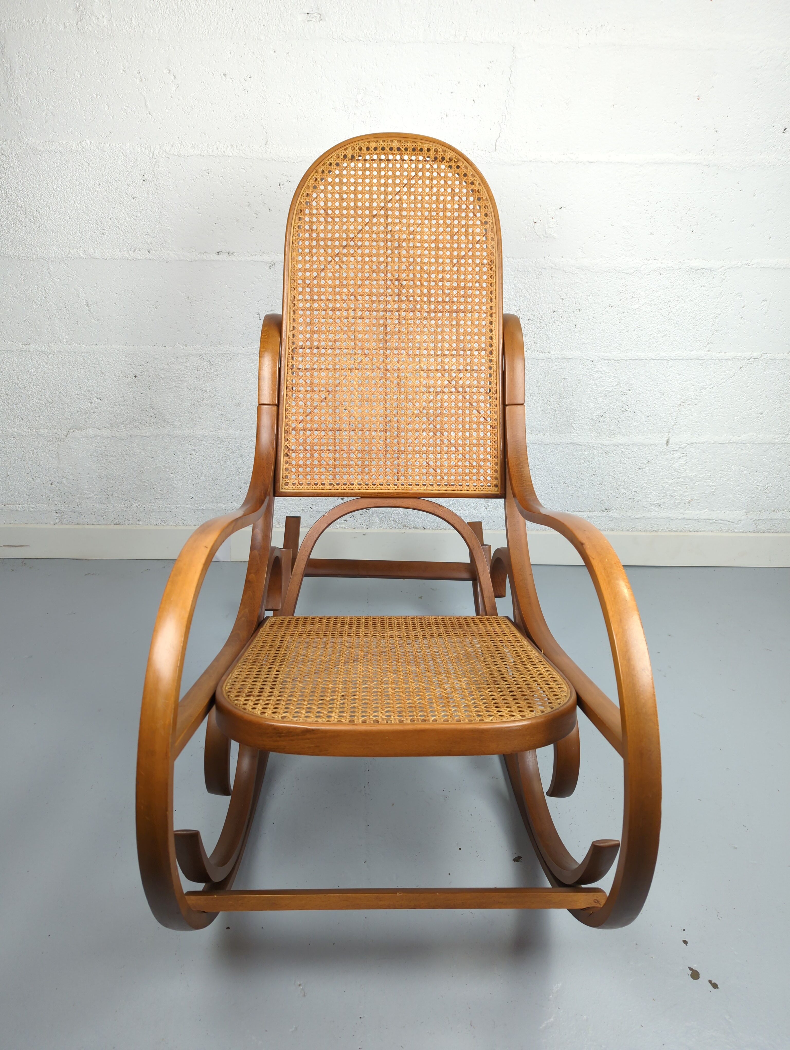 Rocking-chair by Luigi Crassevig