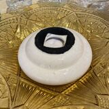 Empty pocket in Longwy earthenware