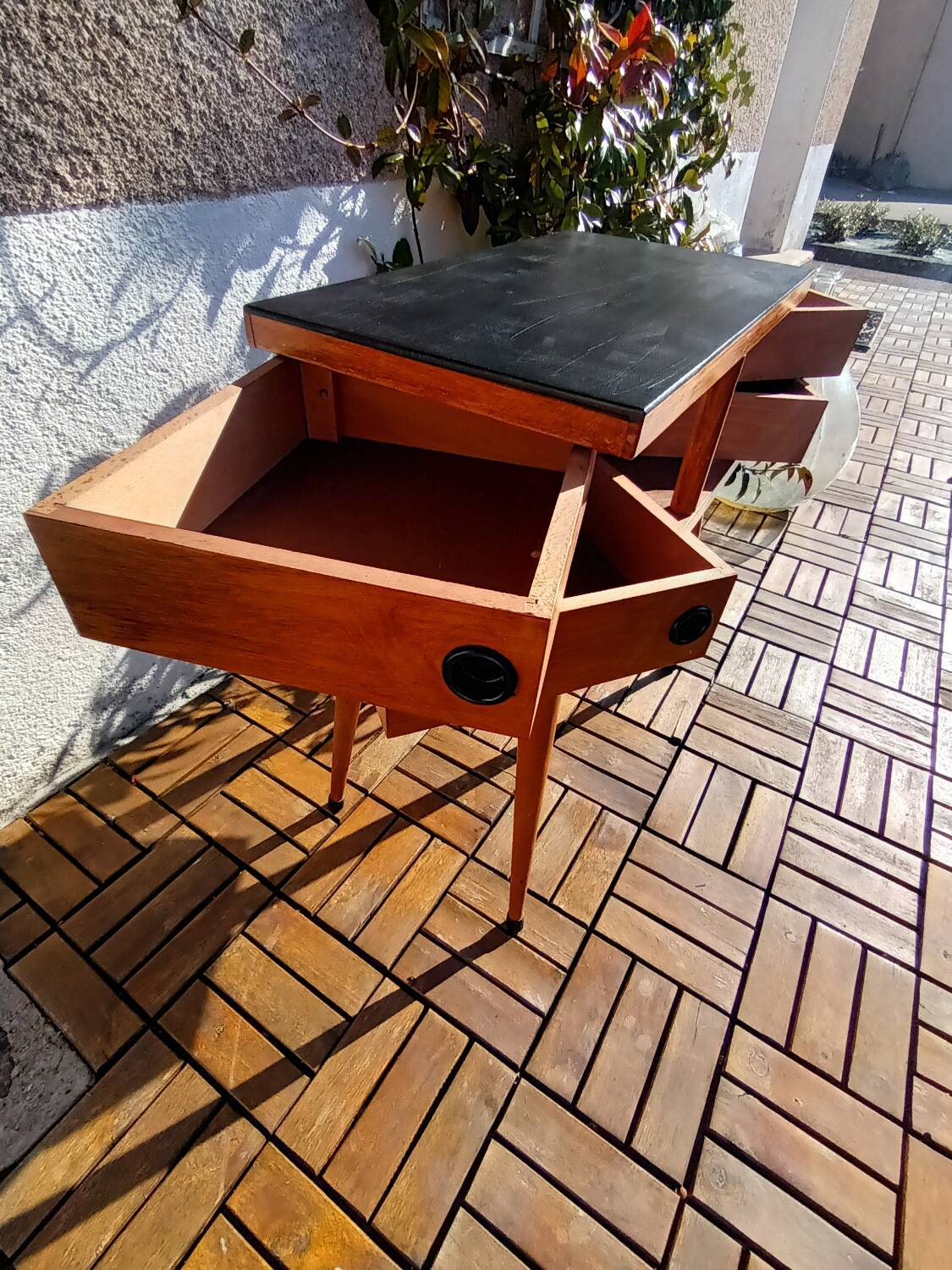 Scandinavian bedside table