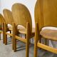 Lot de 4 chaises scandinave möbelfabrik glostrup orme massif vintage 70