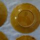 Dessert set salad bowl and 6 plates 541023 fruits barbotine sarreguemines