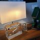 Table Lamp • Sculpture • Resin Inclusion • Post Space Age • 2000