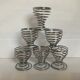 Six coquetiers ressort spirale