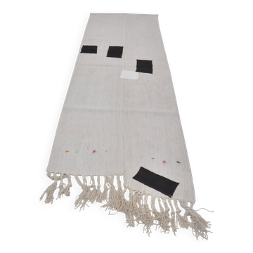 Tapis Kilim vintage blanc Hmep sku3878
