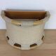 Rattan wall lamp by Anna Ehrner for Atelje Lyktan Sweden, chic jungle style