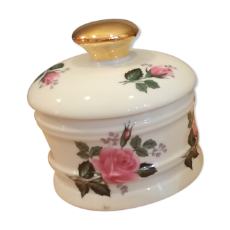 Old perfume bottle and matching box vapocler clercygne