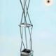 Postmodern Lumina floor lamp, minimalist Italian design lamp.