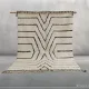 Large Beni Ouarain rug, 295 x 215 cm, G-384