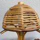 Vintage rattan lamp