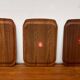 Teak trays by Langva, mid-century modern, 1960s, set of 3.