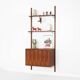 Teak shelving unit, Danish design, 1960s, made in Denmark
