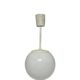Vintage communist pendant lamp, Poland, 1970s