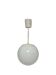 Vintage communist pendant lamp, Poland, 1970s