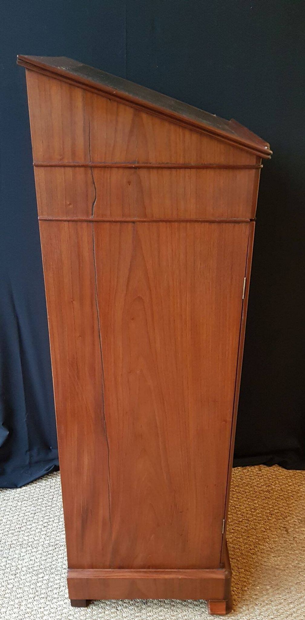 Meuble de rangement, cartonnier en acajou