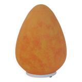 1970s opaline glass egg lamp