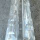Vintage cut glass vase from the 60s