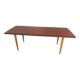 Table basse albert's Tibro Suède en tek 1960
