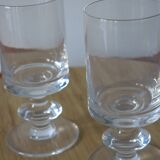 Set of Basel crystal glasses in good condition