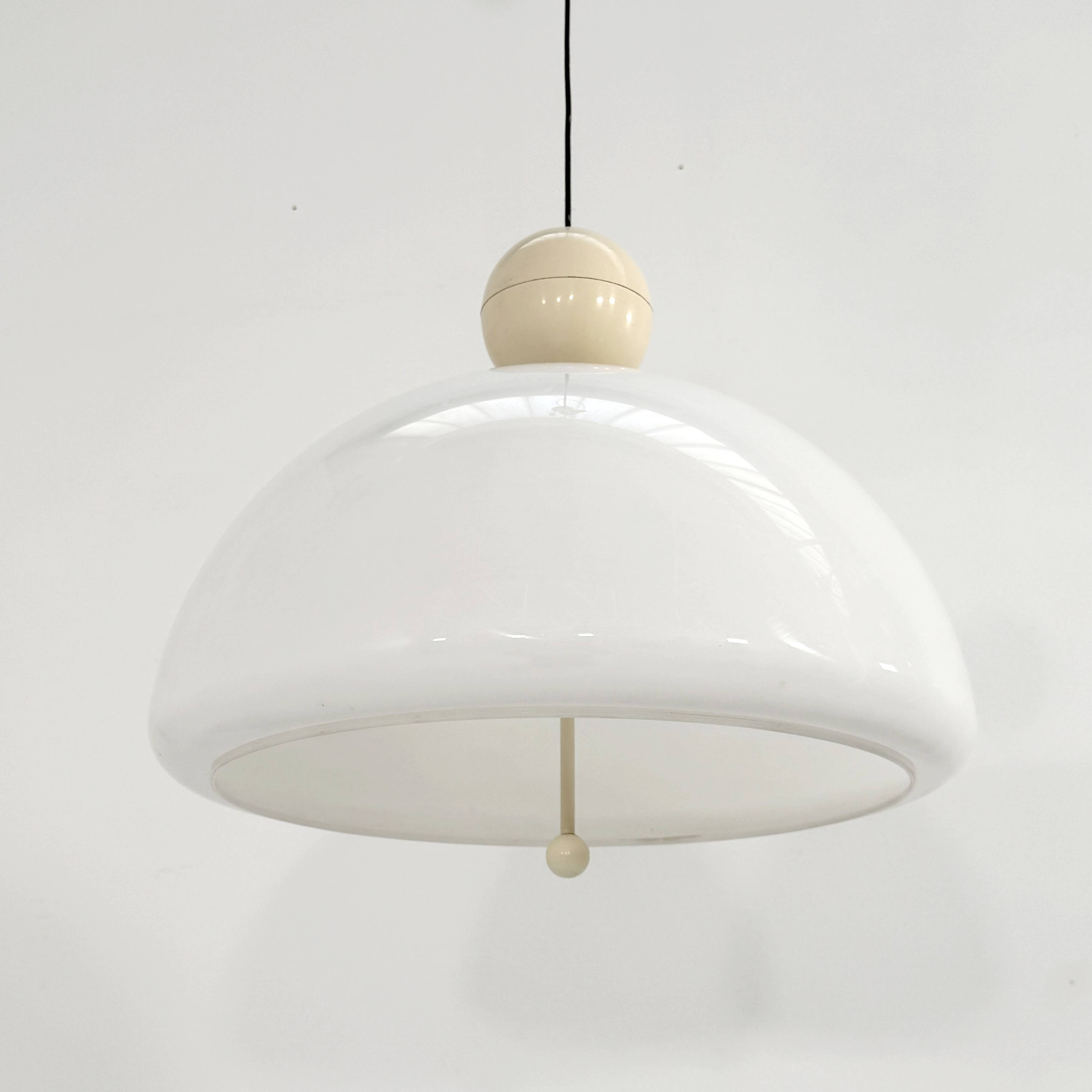 Suspension Saliscendi par Elio Martinelli pour Martinelli Luce, 1970
