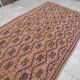 Vintage Turkish kilim, handwoven, 153x287 cm.