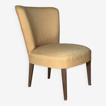 Fauteuil cocktail jaune