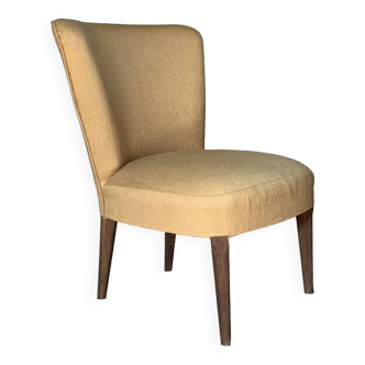 Fauteuil cocktail jaune