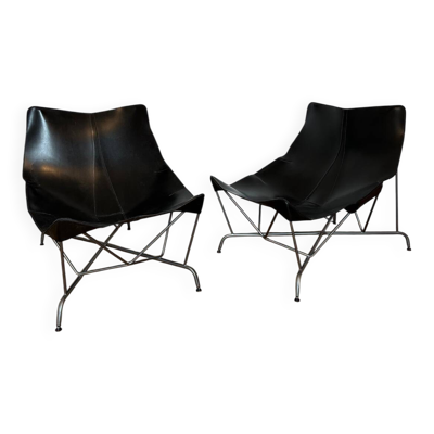 2 Fauteuils  Bure par Antidiva - Design Italien - 1990 - Vintage