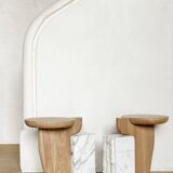 Pedestal table / End table / Bedside table - Shinshoku Collection