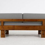 Solid teak sofa / daybed
