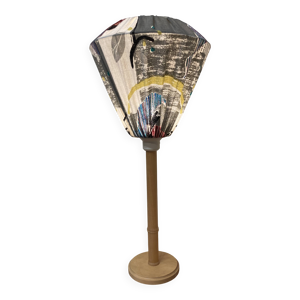 lampe bois massif design