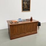 1950s walnut counter or desk