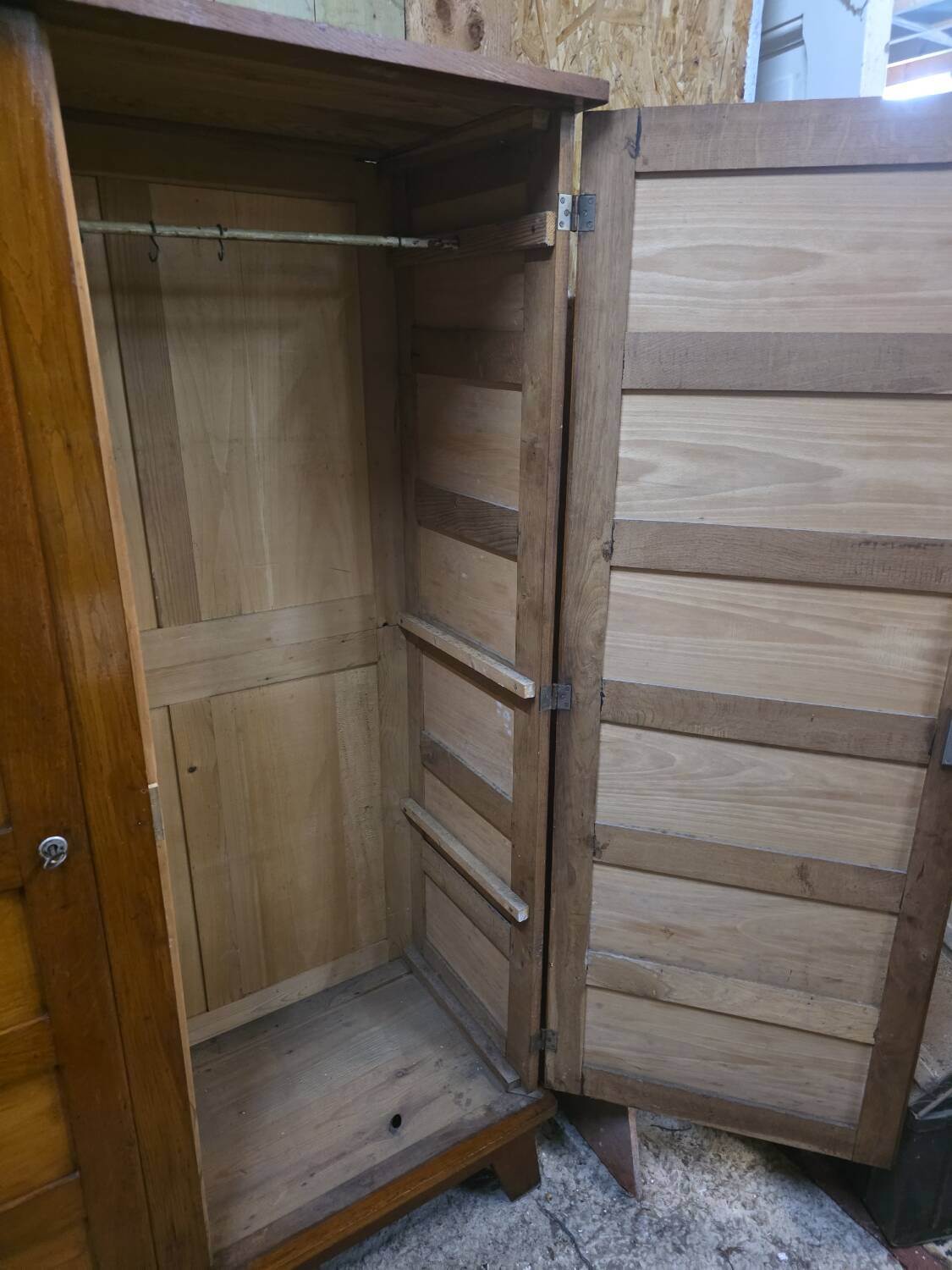 Vintage René Gabriel wardrobe with 2 doors