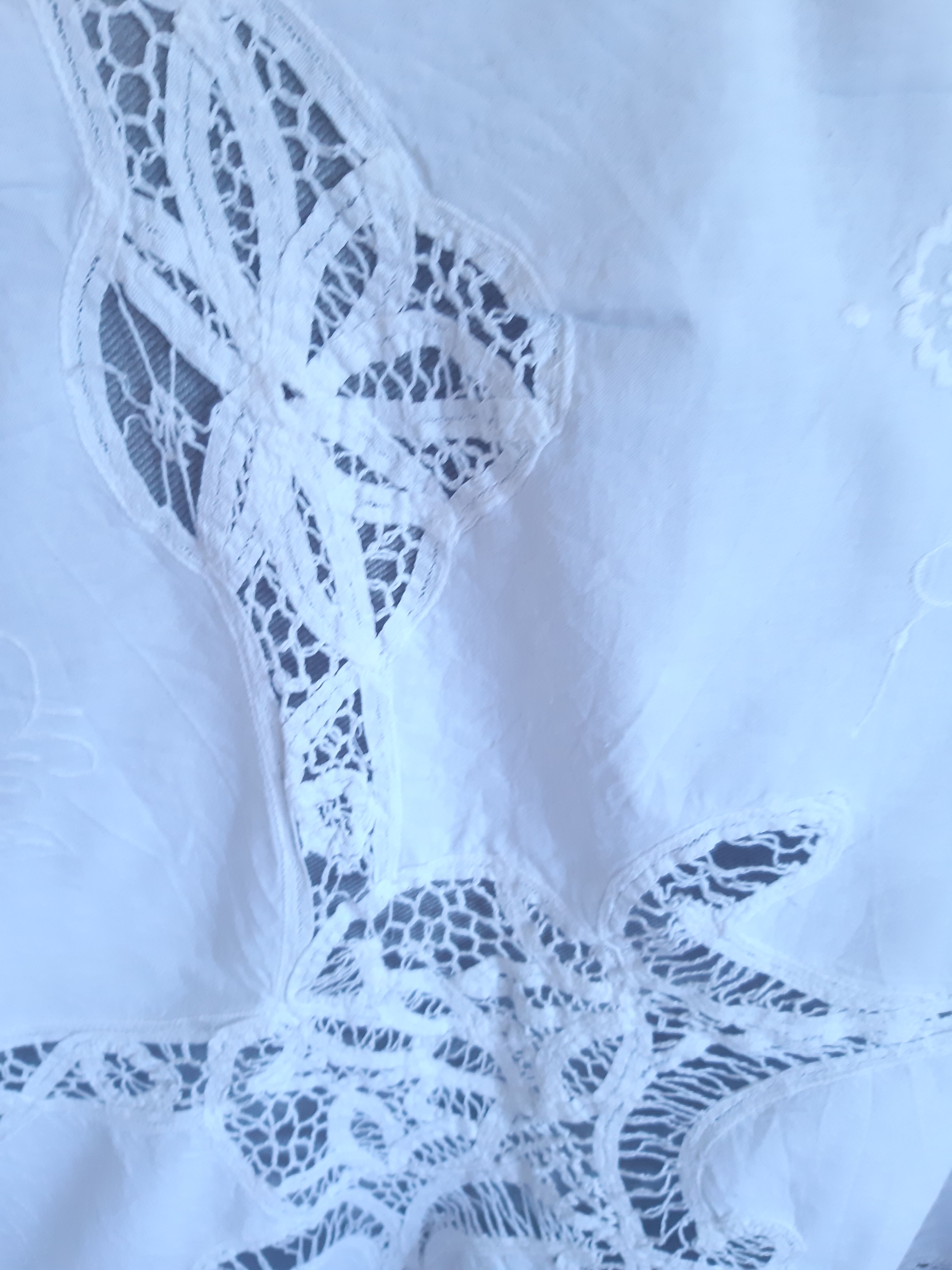 Nappe ancienne de cérémonie 230 x 150