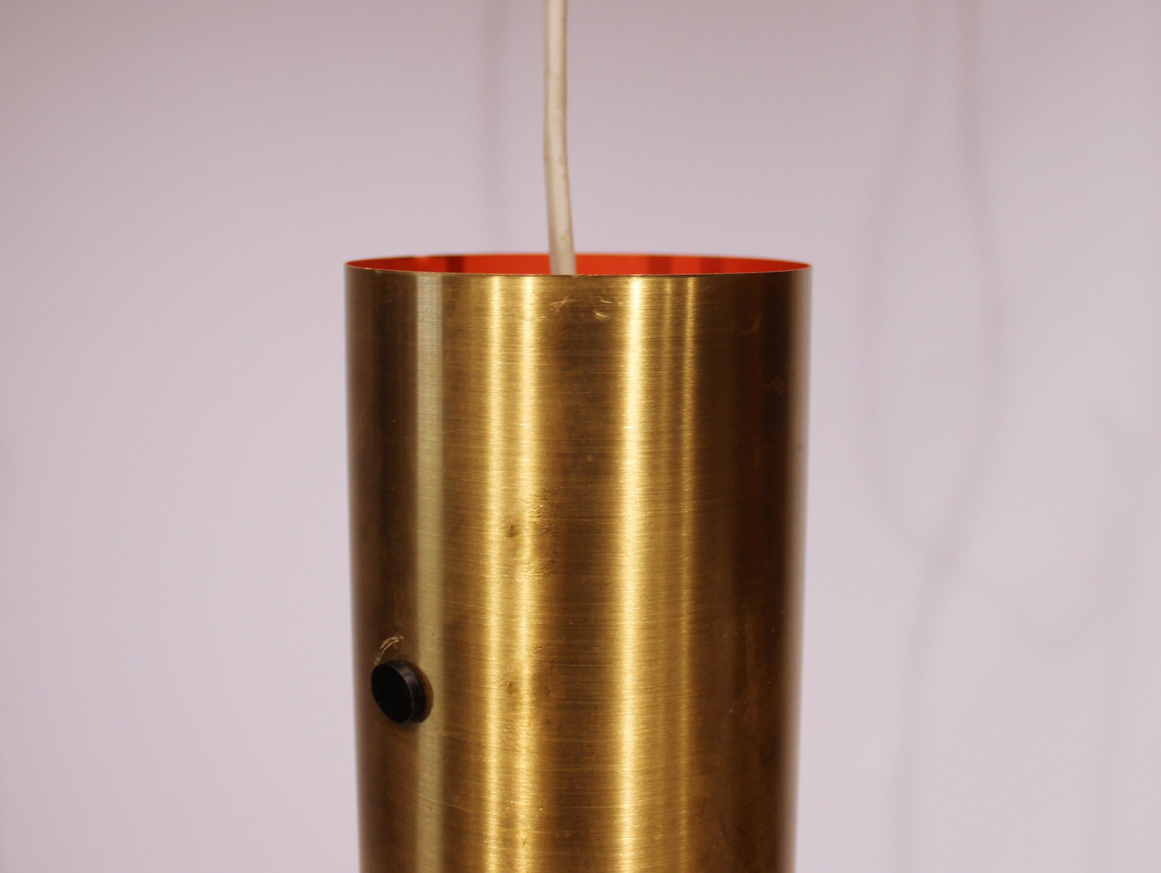 Suspension en laiton de conception danoise, années 70