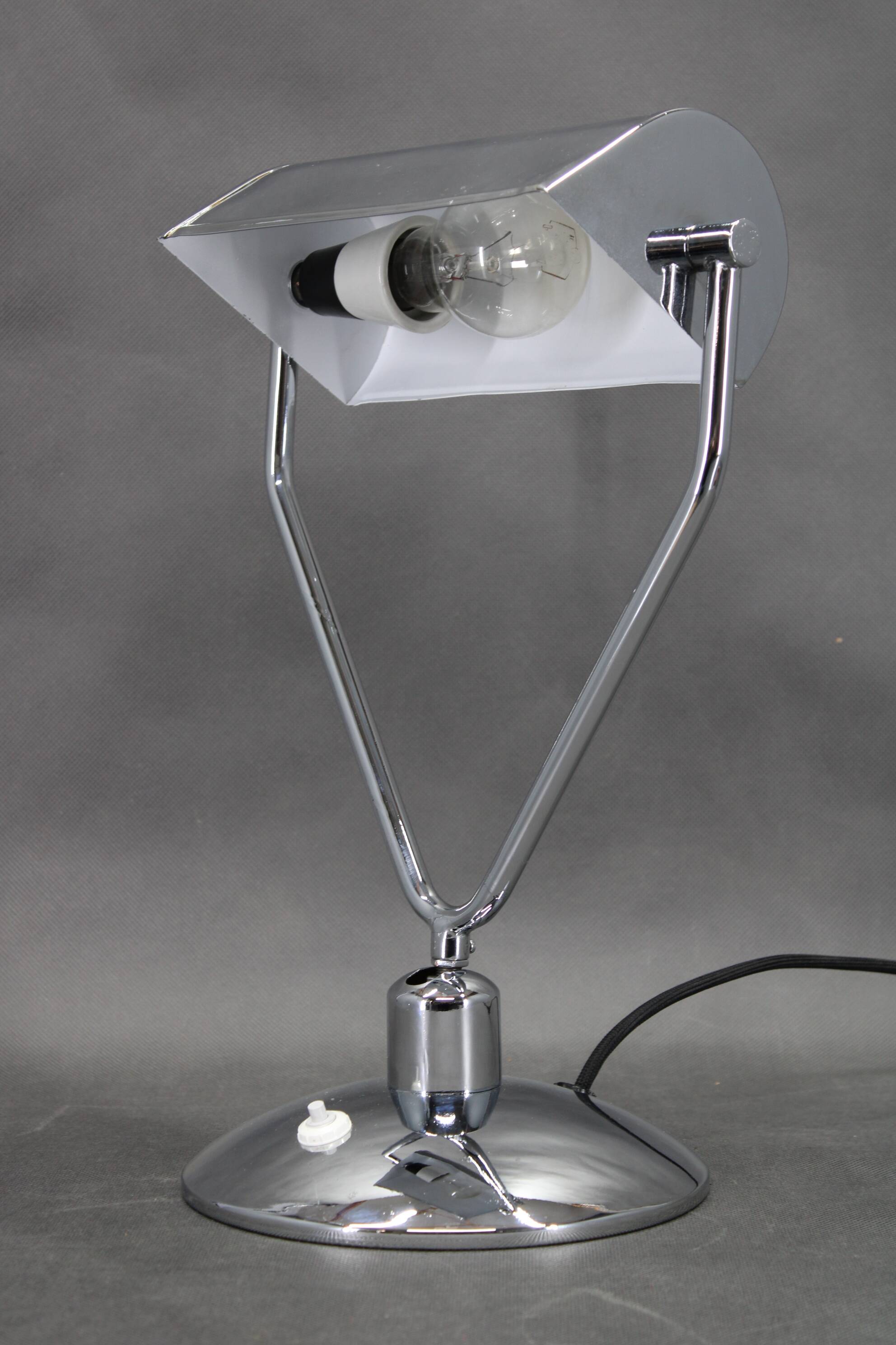 1940s Banker Lamp 3535 by Napako, Czechoslovakia