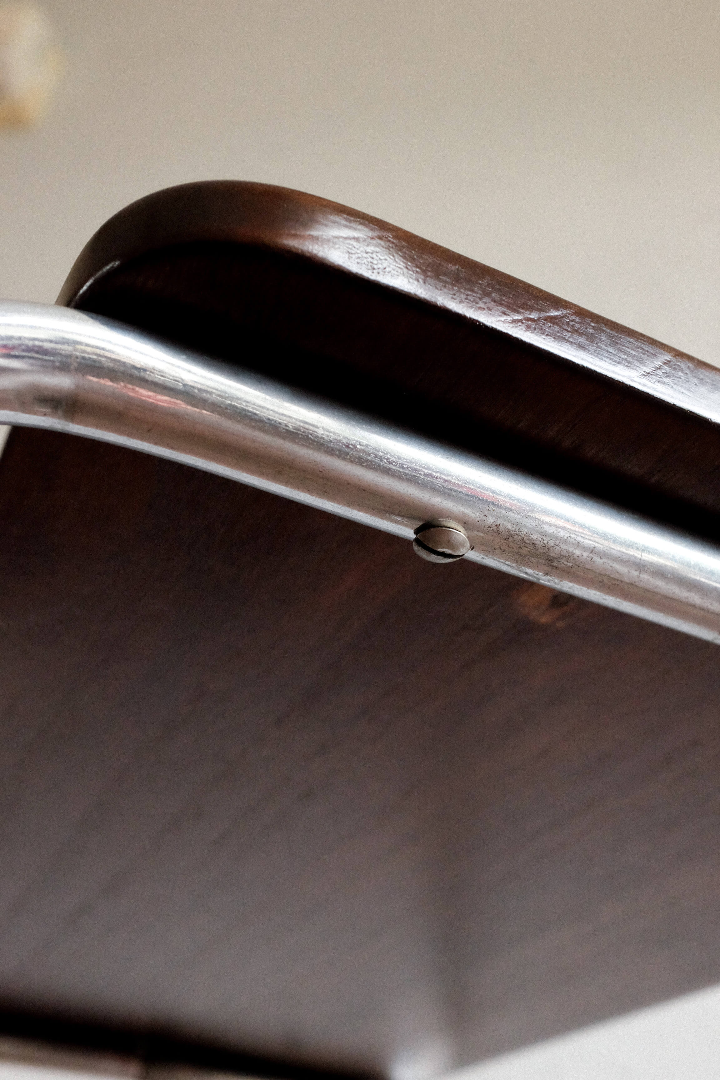 Bauhaus Style Side Table made by Kovona Czechoslovakia,