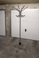 1960 parrot coat rack with 16 hooks, industrial chrome metal, rotating.