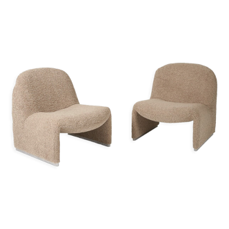 Pair of Alky armchairs by Giancarlo Piretti for Artifort 1970s