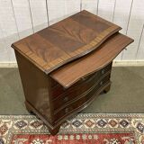 English mahogany commode from the 1950s.