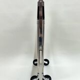 Desserte roulante table pliante bar stratifié couleur violine - textable platex