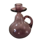Biot bubble glass candleholder