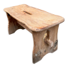 Wooden low side stool