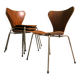 4 x Fritz Hansen Series 7, Arne Jacobsen dated 1955