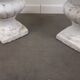 Jardinières Médicis en béton, lot de 4