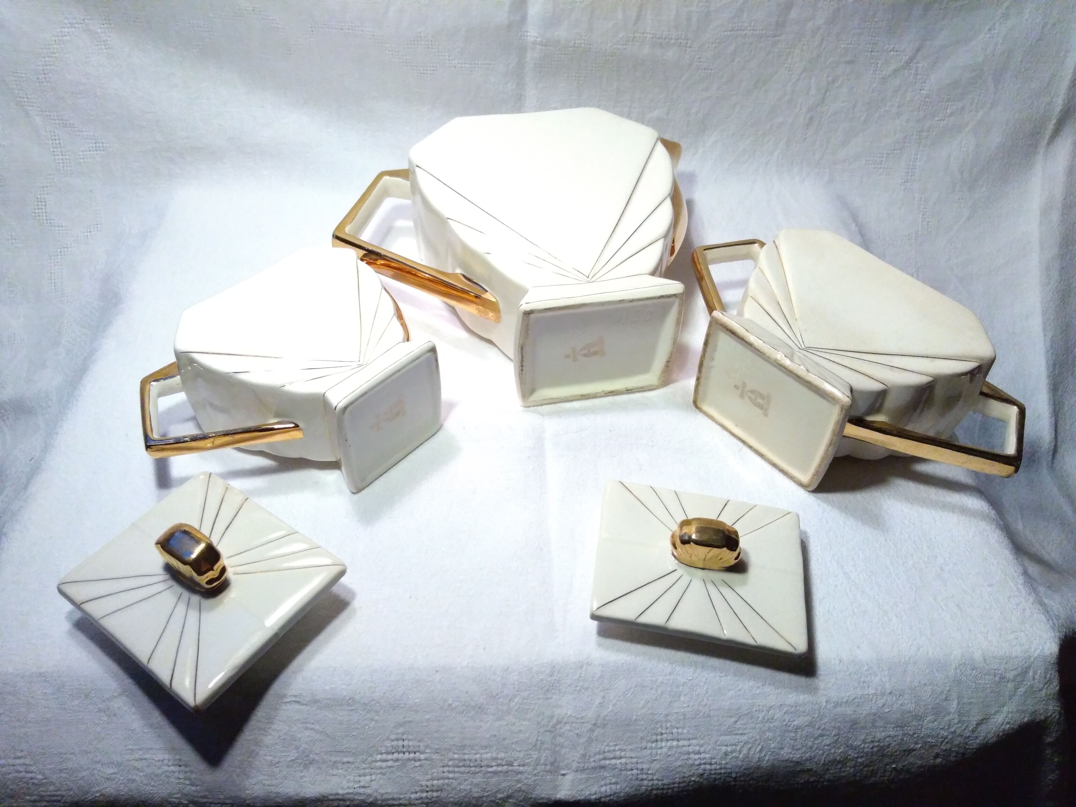 Art Deco coffee service